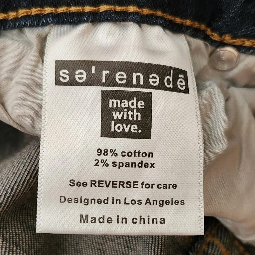 NWT SERENADE  "Mati" Blue Jeans - Picture 3 of 11